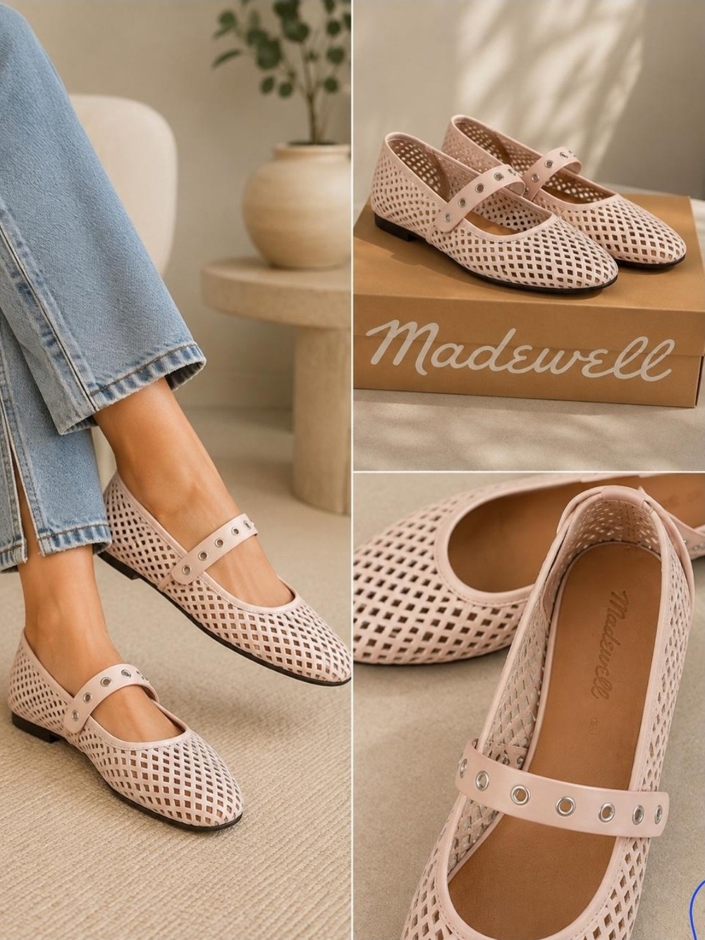 Madewell NWOT OR BOX  Remy Flats